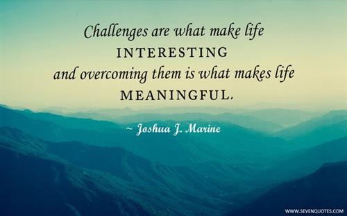 Challenges Quote 
